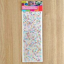 비즈스티커 큐빅스티커 접착비즈 보석비즈 보석스티커 다꾸 꾸미기 67종, 물방울 비즈 55번, 1개