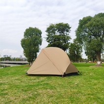 니모텐트 백패킹 사계절 초경량 1인 2인용 초경량 라이딩 야외 폭우 방지 알파인 캠핑, 어스 브라운