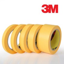 위wjr_3M 244 옐로우 뉴 내열 마스킹테이프 24mm X 50미터 도료용 다용도종이 보수용 공작용 접착 미술용잎 분무용 페인트 디자인용 테잎 미술용♥hspirit, ♥words!!
