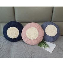 [라온] 뉴데일리 호박쿠션 3color (50x50 솜포함), 연핑크