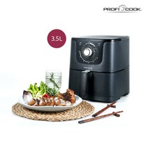 (싸군딜)프로피쿡 에어프라이어 3.5L(PCC-3502WAF/PCC-3502NAF), PCC-3502NAF