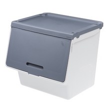 시스맥스 루맥스 슬라이딩 리빙박스(270970) 대형, 그레이, 1개입