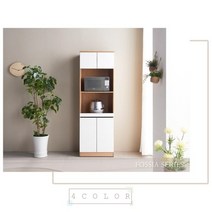 20평 30평대 높은 주방가구 밥솥 렌지대 모던 튼튼, 색상_멀바우화이트, 상세페이지 참조
