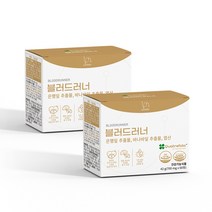 [1+1 EVENT] 리노브 블러드러너 호모시스테인 혈당조절 혈액순환 영양제 개선제 혈관청소, 블러드러너 1+1BOX (총2개월)