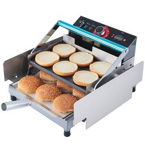 번토스터기 햄버거 빵 굽는 기계 체인점 창업 조식, 220v2000w 39x64x21cm 24개입