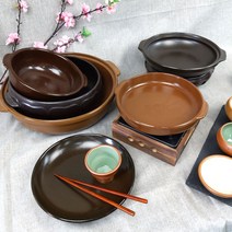 오메가키친 경산 세라믹 내열냄비 게르마늄 방출되는 전골냄비 구이팬 찜접시, 02) 로망스 전골냄비, 3) 전통유-특대 30cm