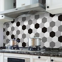 VRG832235북유럽 스타일 타일 시트지 스티커 6각형 20cmX5m, 2. HXG-002