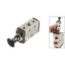 배송 1개 5 포트 2 pos 1/4 평상시 닫 수동식 에어 밸브 핸드 리턴 4r210-08