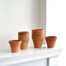 닐스샵_ 다육미니화분 네모화분 정원화분 도기화분 예쁜화분 원통형화분 장식용화분, ♠ 5개셋트.베트남 기본형 바소 토분 살구색 D13, ♠ D13 12.5x11cm 5개