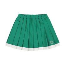 헤지스키즈] 23SS 테니스클럽 플리츠 스커트 (HTS21SA60G_GN) 여아 초등 봄 데일리 스쿨룩 선물