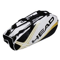 테니스 라켓 용품 악세사리 훈련 original head tennis bag 6 tennis rackets men padel tennis Backpack djokovic, 황금
