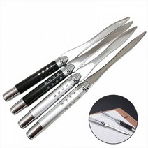 종이 커팅 봉투칼 페이퍼 나이프 칼 DD-10620 조각칼 커터칼 DIY키트 페이퍼나이프 봉투오프너 페이퍼아트 지칼 봉투커터 아트칼 편지칼 편지오프너, 실버