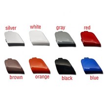 자동차 견인 고리자동차 앞 범퍼 견인 후크 커버 캡 트레일러 운반 아이 뚜껑 포드 포커스 3 MK3 1.6L 2.0, 01 unpainted