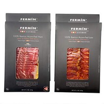 Pure Bellota Iberico Ham Loin Premium Quality Hand Carved Style 100% Iberico Pata Negra 4 Pack, 1