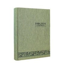 웨딩앨범 포토앨범 300 년 중국 빈티지 사진 6X4 quot10X15cm 플러그인 화이트 내부 페이지 결혼 기념 도서 메시지 영역 포함, green