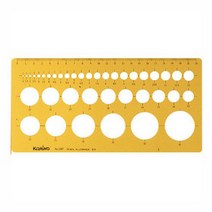 문구사무/템플렛(K-101F/원형정규), 1