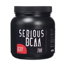 더 벌크 단백질 회사 진지한 BCAA 파우더 500g 100인분 운동 전 근육 형성에 라즈베리 블라스팅