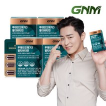 GNM 루테인오메가3 멀티비타민 4박스 11종 비타민 3종 미네랄 비오틴 아연 비타민B D, 단일속성, 선택완료