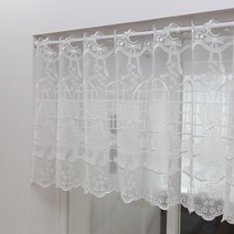 레이스 바란스커튼 주방창커튼 미니커튼 작은창커튼