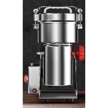 곡물분쇄기 밀 한양 분말기계 약초 약재 콩 계피 건피, 800g 304  구리 모터