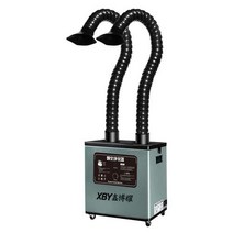 국소배기장치 더블헤드 납땜 산업 용접 집진기 정화기, 100W 단일구 실리콘 커버(노브형)