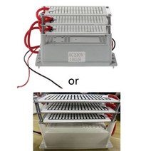 AC 220V 18g 오존 발생기 통합 세라믹 플레이트 오존이 라이저 스테인레스 스틸 전극 공기 살균기 정수기, 은, A