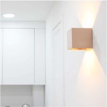LED 사각 모던벽등 사각벽등 10w 빔 벽등 방수 인테리어 조명, 03.골드