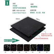 헬스장 고무블럭 홈짐 체육관 바닥 고무 매트 탄성바닥재, D. 고밀도쇼크업소버패드(미세입자)-3.0cm