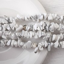 [5597-07]원석칩스 대 백송석 1줄(약80cm)
