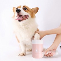 PET 강아지 발 세척기 반자동 발닦이 실리콘 세척컵 janeamy*68713279pW, 01발세척-핑크, 본상품선택