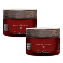 Rituals Ayurveda Indian Rose and Almond Oil 리투알스 아유르베다 인디안 로즈 앤 아몬드 오일 바디크림 220ml 2팩