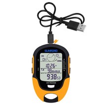 야외 휴대용 고도계 기압계 나침반 로케이터 GPS 네비게이션 수신기 563dEA2c4, 02 Without GPS