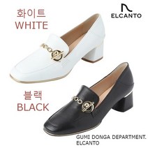 엘칸토 GD80 [신상품입고] 여성 베스트 쿠션 뒤축이 부드러운 양가죽 여성로퍼 LCWD13E126