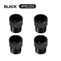 지프랭글러용품 지프랭글러jl용품 4pcs Car Tire Air Valve Cap Aluminum Wheel for Jeep Grand Cherokee C, 01 Black_28 For Chevrolet
