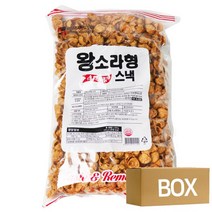 에코푸드 소라형과자(왕소라) 1.1kg 4봉 1박스/소라과자/소라모양과자, 1.5kg, 1