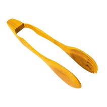 필하이 조리도구 주방용품 대나무 천연옻칠 대나무 샐러드집게