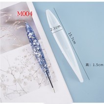실리콘 몰드 수제 펜 실리콘 몰드 - 에폭시 수지 펜 홀더 수지 주조 몰드 - 펜홀더, m0004