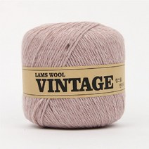 [슬로우플로우] 램스울 빈티지 50g 보카시 컬러 고급 lambs wool, 09 인디핑크, 1개
