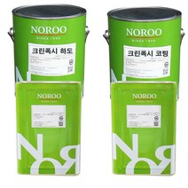 노루페인트 크린폭시 하도 코팅 에폭시 바닥페인트, 크린폭시 코팅 4kg 녹색
