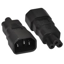 PDU UPS C14 ~ C5 IEC320 C13 / C14 ~ C5 / C6 주전자 PC 노트북 전원 공급 장치 케이블 어댑터, 하나, 검은 색, 한개옵션0