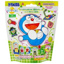 일본 도라에몽 입욕제 피규어 바스볼 배쓰밤 배스밤, 75g, 1개