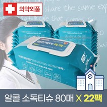 닥터아토 손소독티슈 슬림 낱개포장형, 30매, 12개