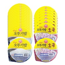 오뚜기 오뚜기밥210g 16입 + 오곡밥210g 8입, 오뚜기밥210g 16입 + 오곡밥210g 8입 총24입