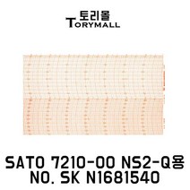 SATO 7210-00 NS2-Q용 기록지 NO.SK N1681540