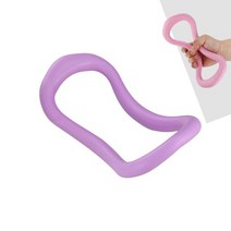 벨르포피 소프트 다리링 종아링 종아리 젠링 요가링 1+1, 파스텔퍼플 1+1