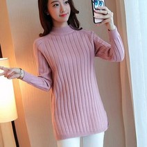골지 소트프 여성 니트 티셔츠 목폴라 반폴라 터틀넥