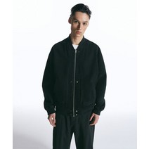 INSILENCE 3/27 배송 콘트라스트 데님 블루종 BLACK Contrast Denim Blouson