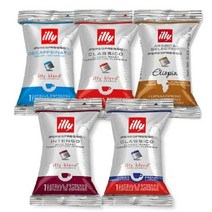 Illy 일리머신 전용 싱글 커피캡슐 7종 맛선택 총100캡슐 (50캡슐+50캡슐) 골라담기원산지: 상세설명참조, 02. 디카페인 50캡슐_01. 클라시코(미디움) 50