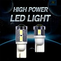 12V 24V 차량용 T10타입 하이파워 LED전구 자동차실내등 번데기전구, 12V_화이트10발