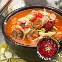 방쿡포차 특 얼큰 순대국+얼큰다대기, 단일수량